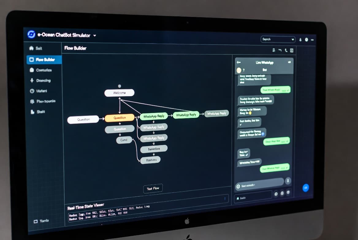 WhatsApp ChatBot Simulator