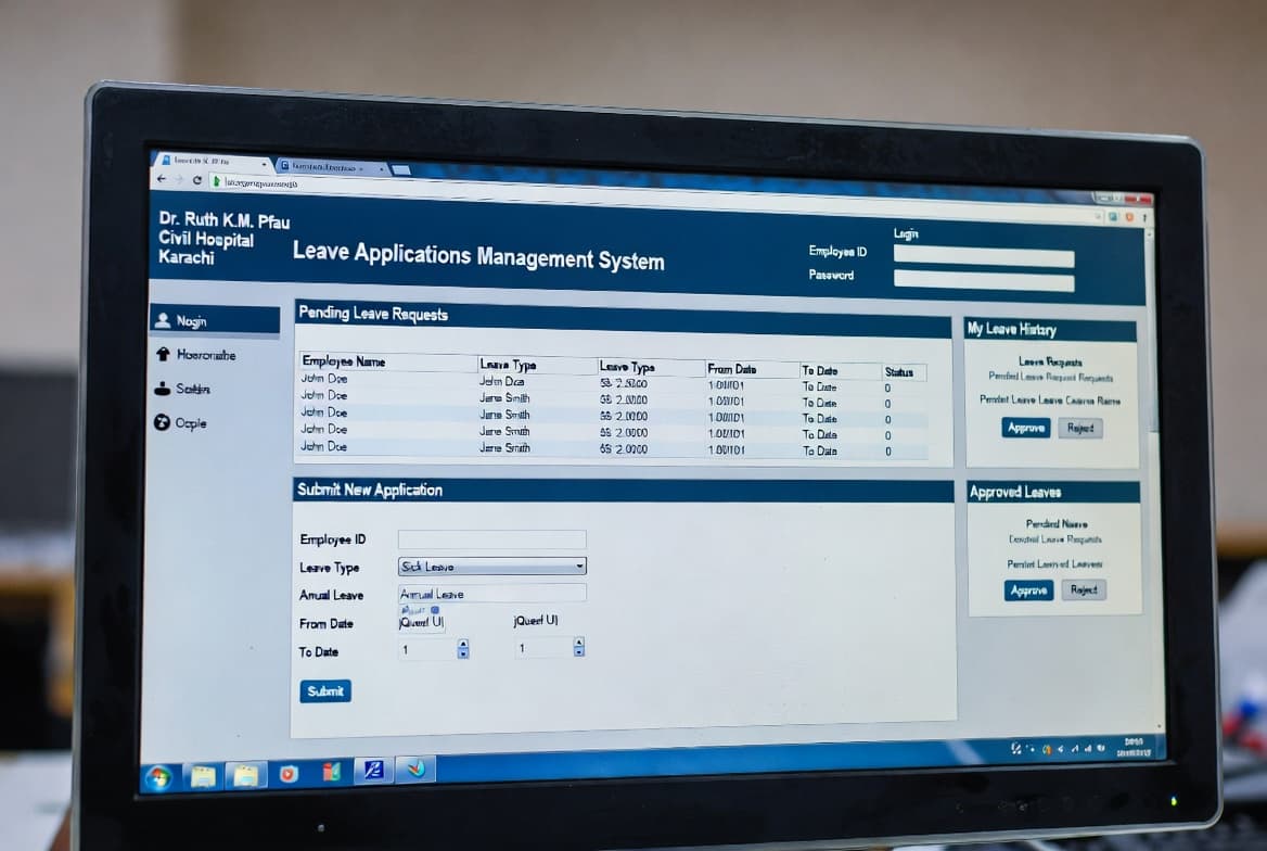Leave Management System — Employee leave application and approval workflow